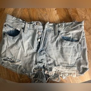 Free people Jean shorts
